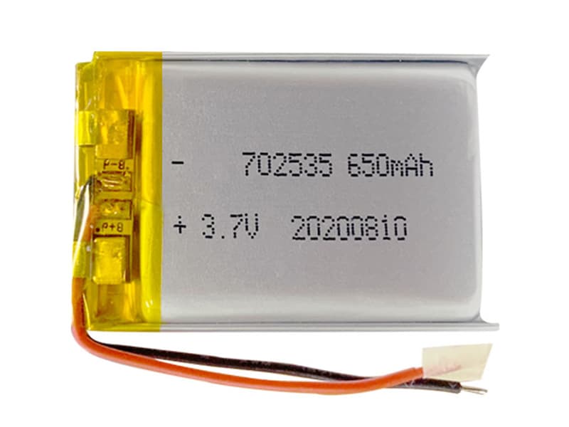 ZHENYANG 702535 battery