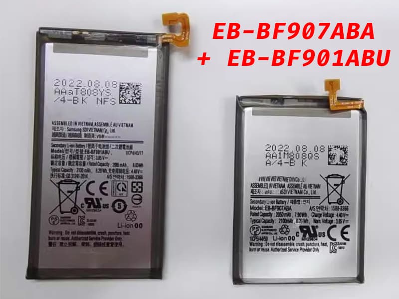 SAMSUNG EB-BF907ABA+EB-BF901ABU battery