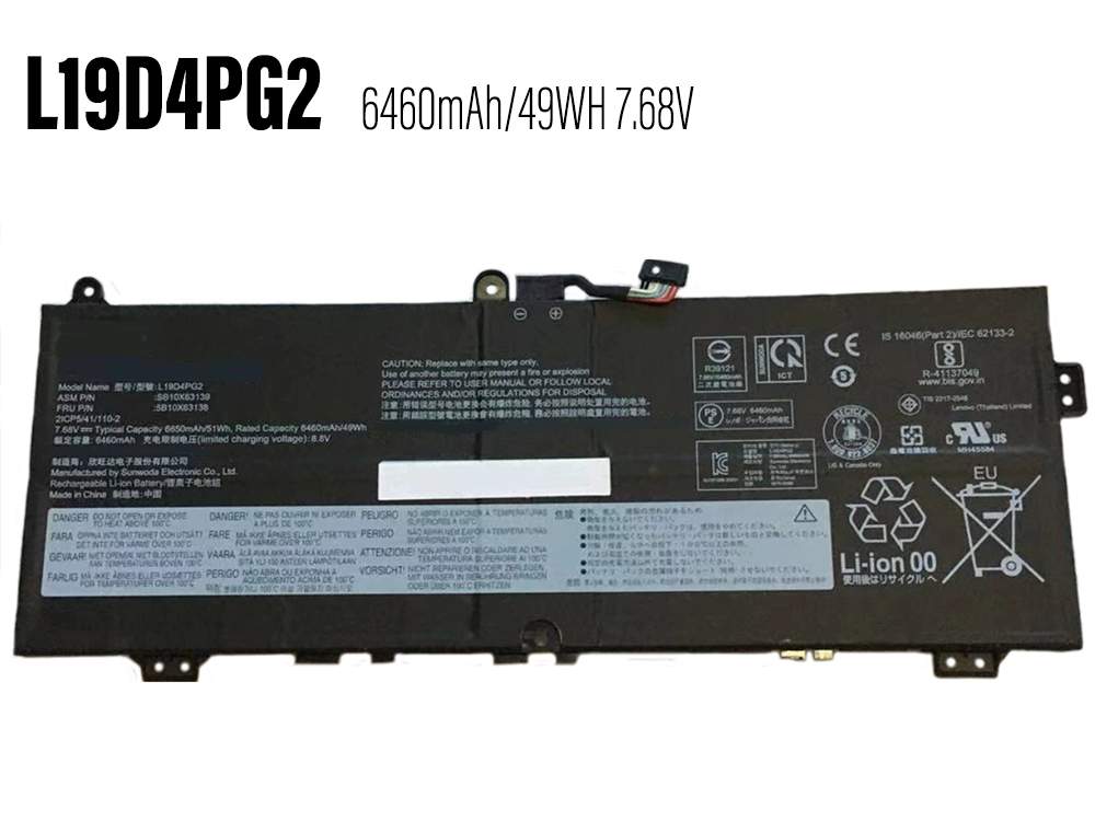 Lenovo L19D4PG2 battery