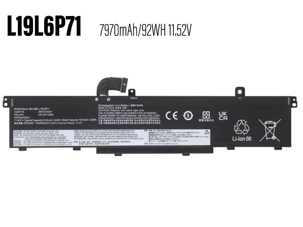 Lenovo L19L6P71 battery