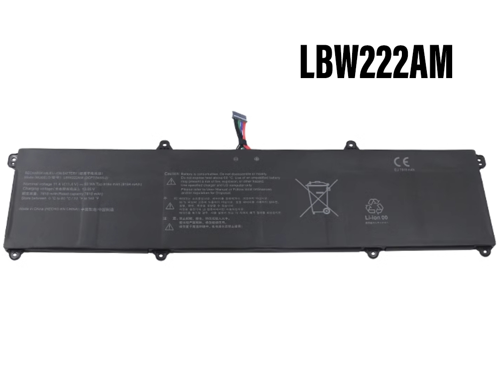 LG LBW222AM battery