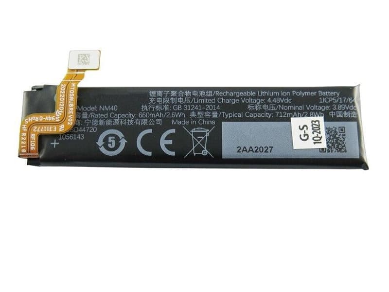 MOTOROLA NM40 battery