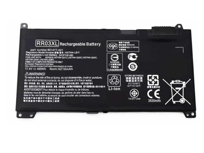 HP RR03XL battery