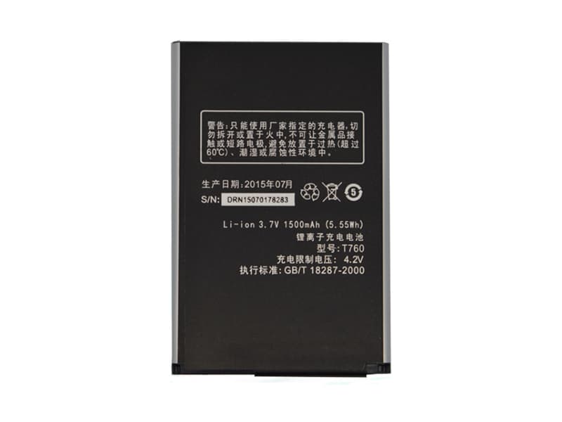 K_TOUCH T760 battery