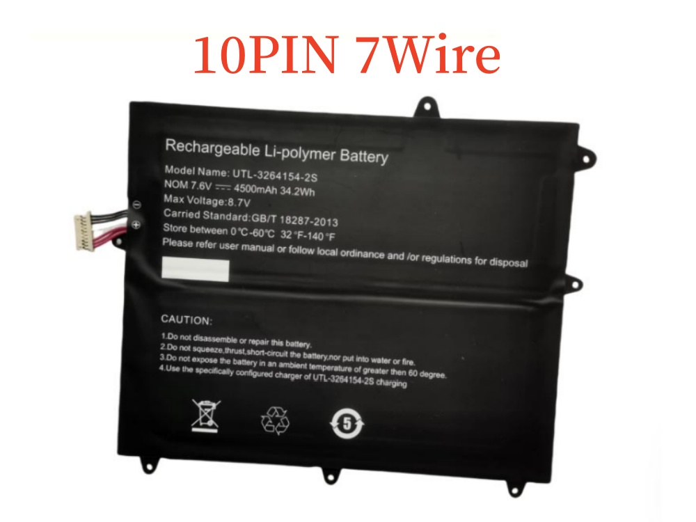 RTDPART UTL-3264154-2S akku
